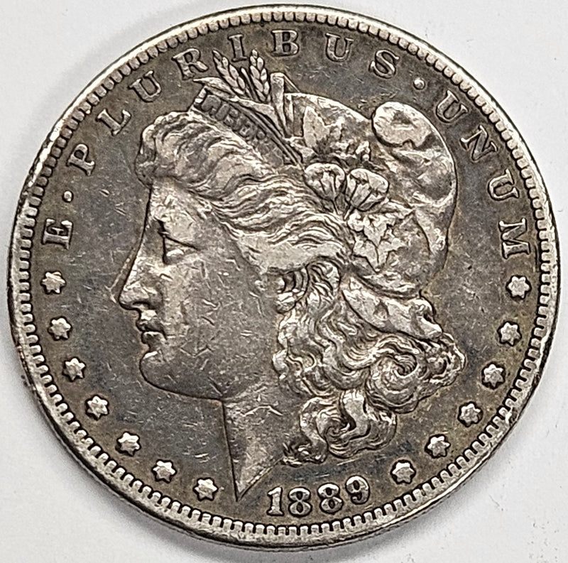 1889-CC Morgan Dollar . . . . Extremely Fine