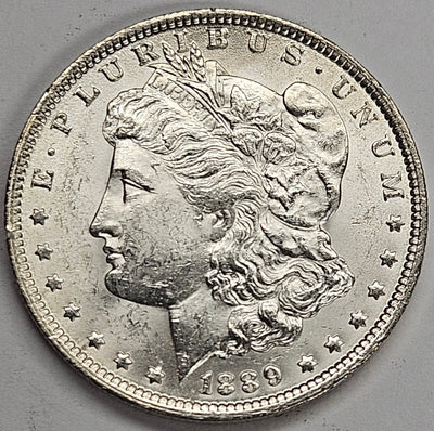 1889-O Morgan Dollar Select BU+