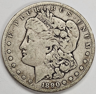 1890-CC Morgan Dollar Very Fine