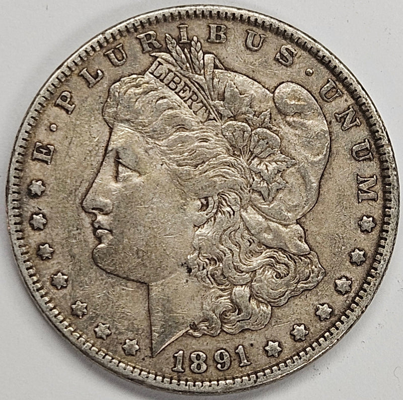 1891 Morgan Dollar XF/AU