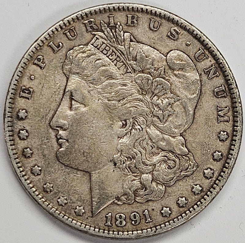 1891 Morgan Dollar . . . . XF/AU