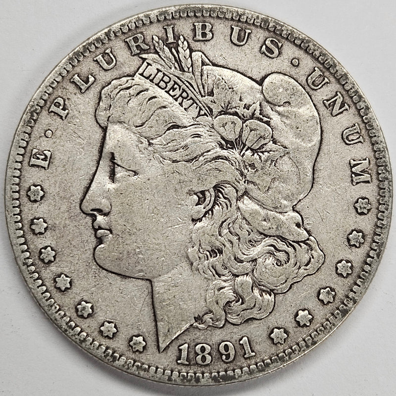 1891-S Morgan Dollar . . . . Very Fine