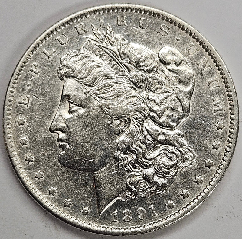 1891-S Morgan Dollar Choice About Uncirculated