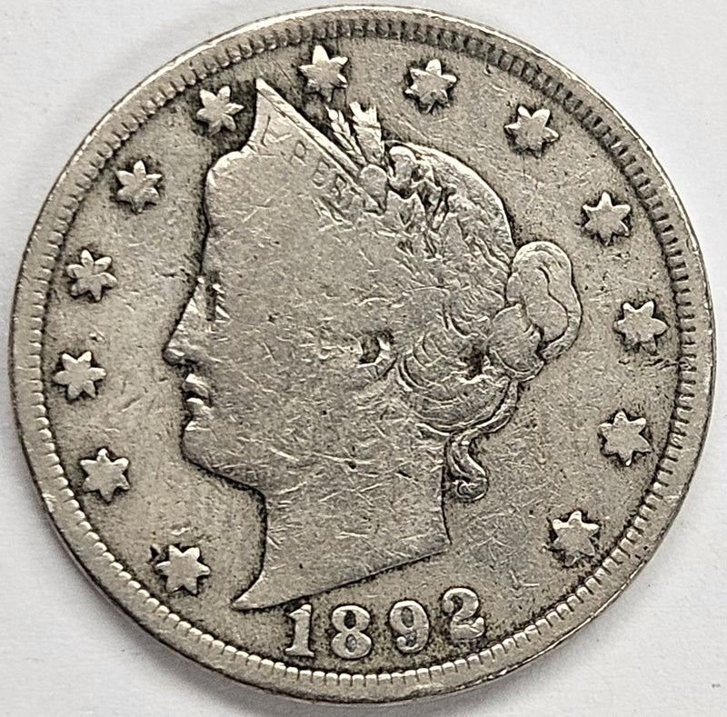 1892 Liberty Nickel . . . . fine