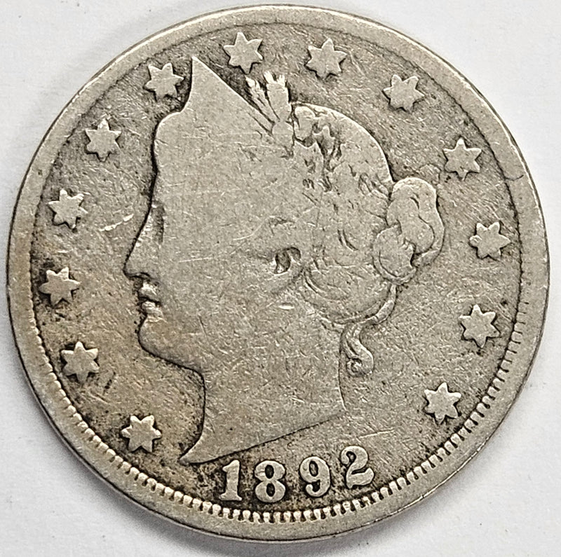 1892 Liberty Nickel . . . . Good