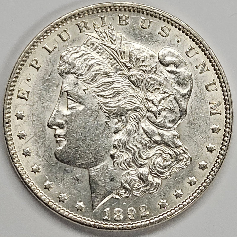 1892 Morgan Dollar . . . . Select Brilliant Uncirculated