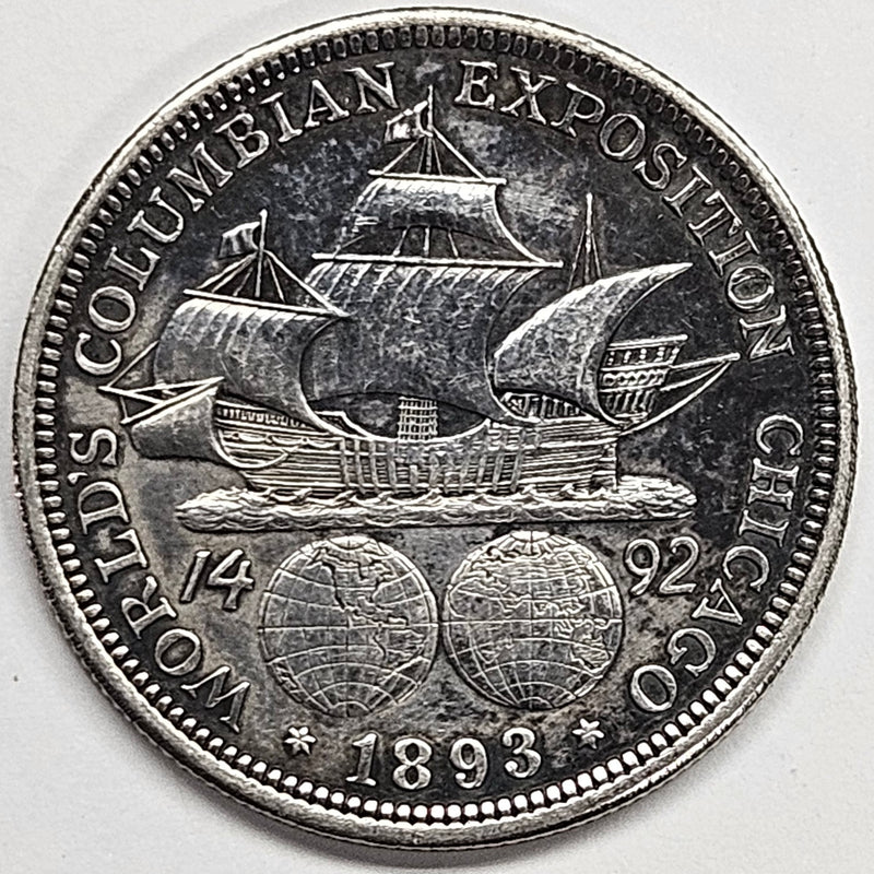 Columbian Half 1893 . . . . AU polished