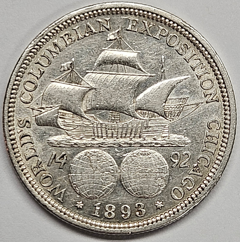 Columbian Half 1893 . . . . Choice About Uncirculated