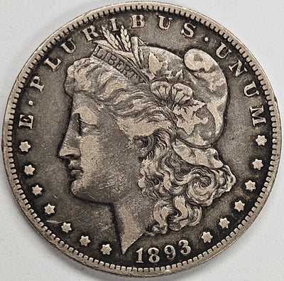 1893-O Morgan Dollar Very Fine