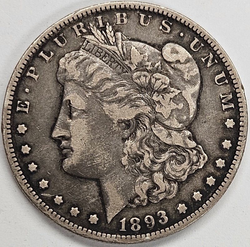 1893-O Morgan Dollar Very Fine