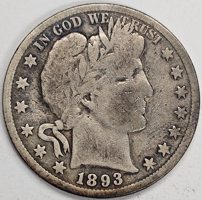 1893-S Barber Half Very Good