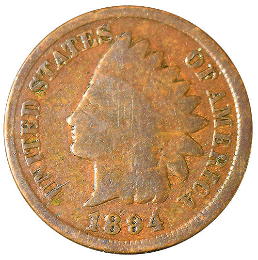 1894/94 Indian Cent Good