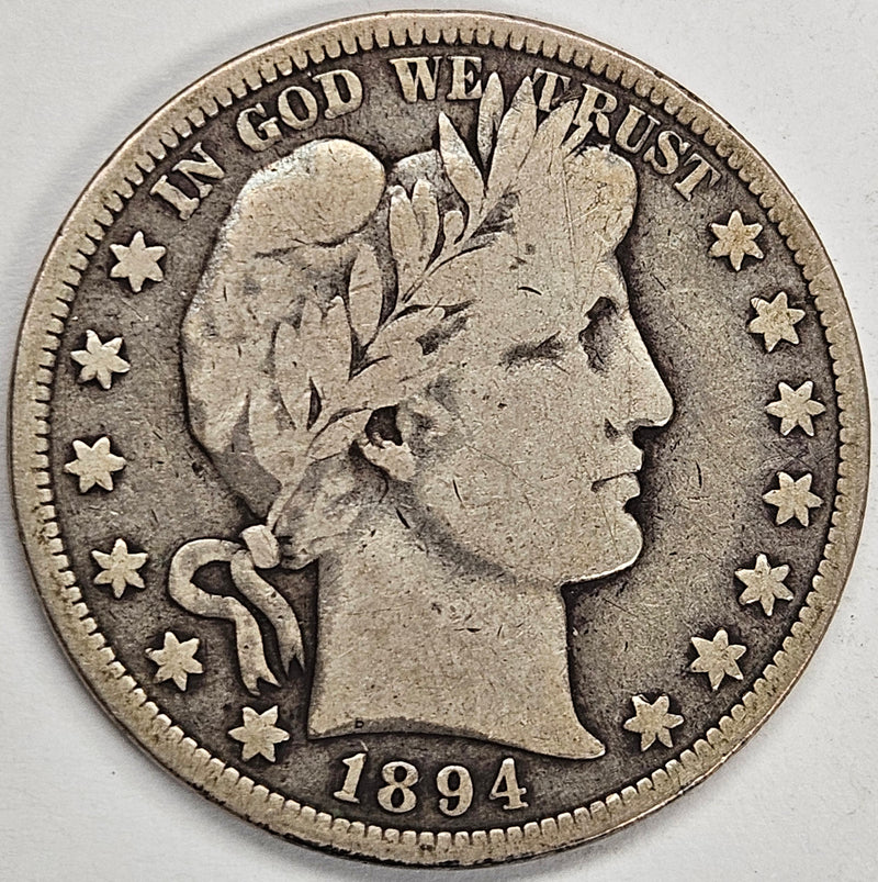 1894 Barber Half Very Good