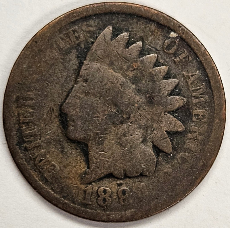 1894 Indian Cent . . . . About Good