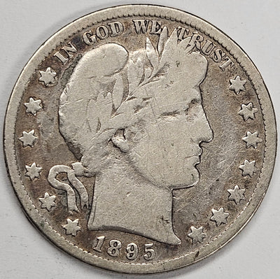 1895-O Barber Half Very Good