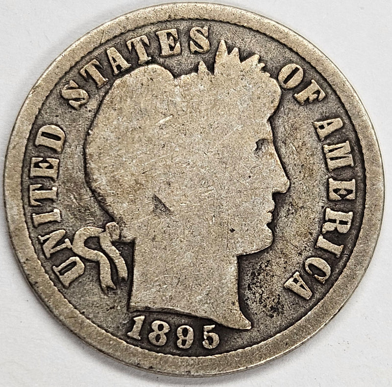 1895-S Barber Dime . . . . Good