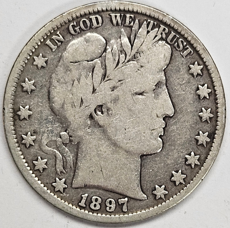 1897 Barber Half . . . . Fine