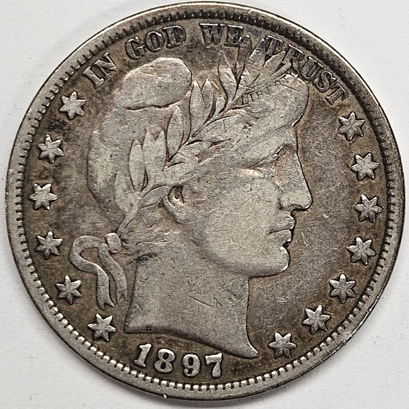 1897 Barber Half . . . . Very Fine