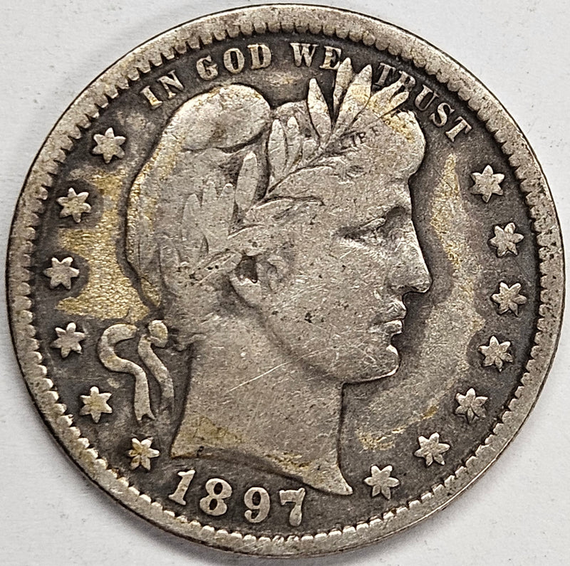 1897 Barber Quarter . . . . Very Fine