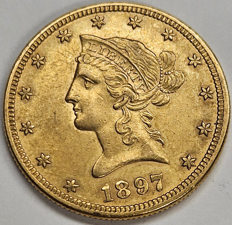 1897 $10.00 Liberty Gold . . . . Select Brilliant Uncirculated