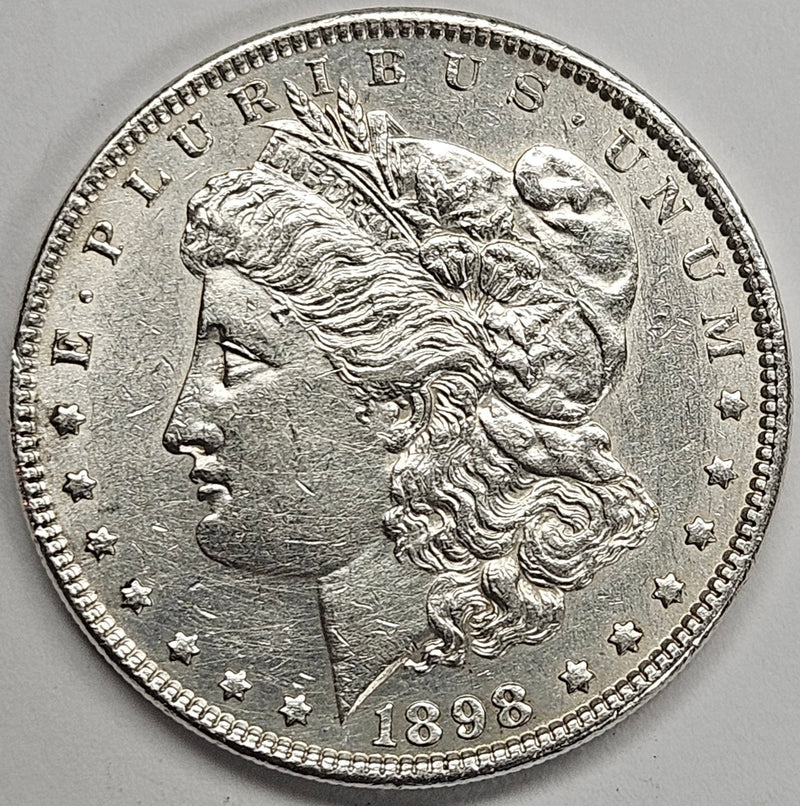 1898 Morgan Dollar . . . . Uncirculated cleaned