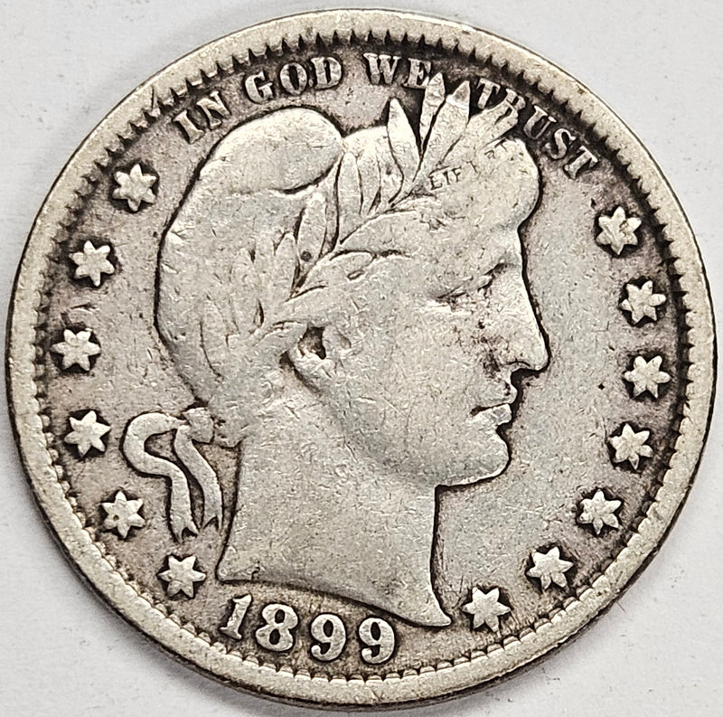 1899 Barber Quarter . . . . Very Fine