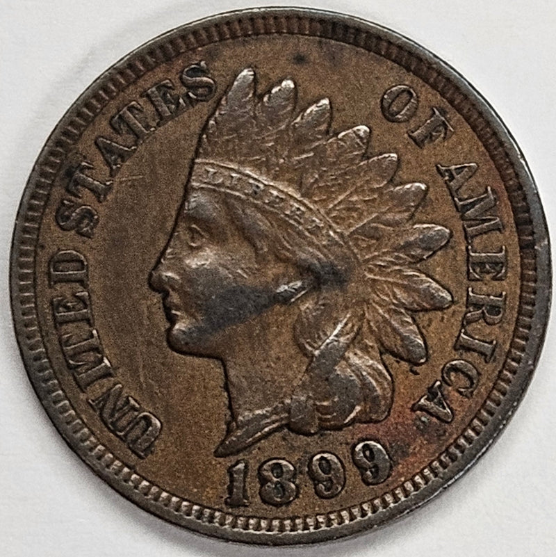 1899 Indian Cent . . . . Choice About Uncirculated