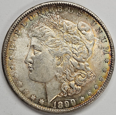 1899-O Morgan Dollar Choice BU Color!