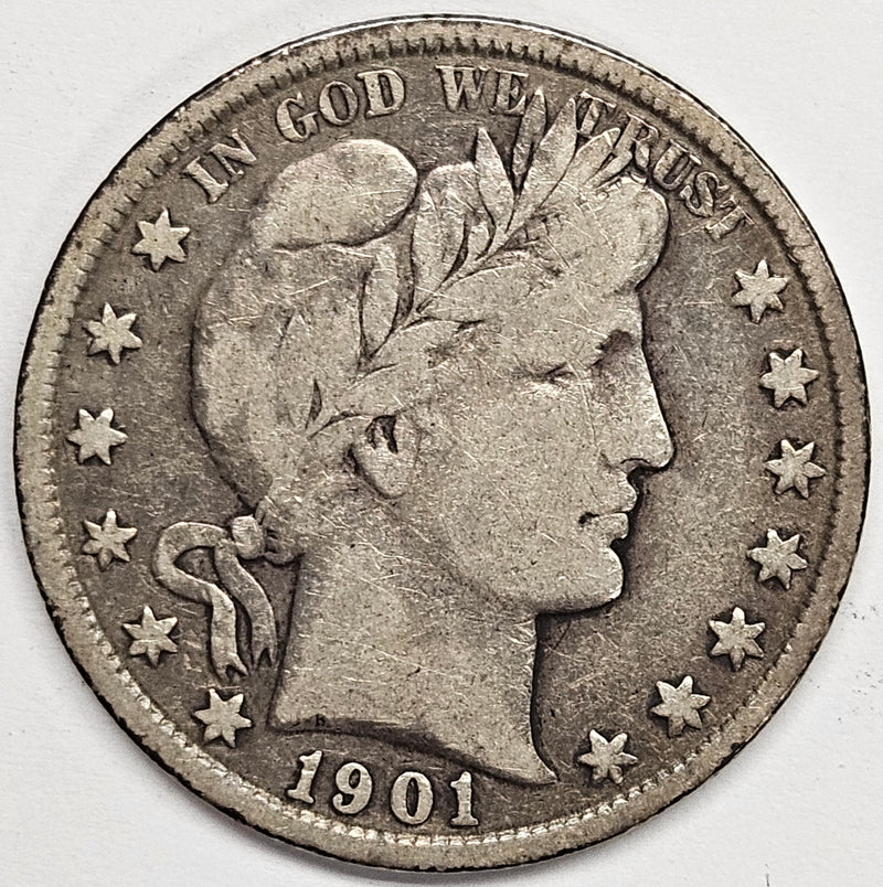 1901 Barber Half . . . . Fine/VF