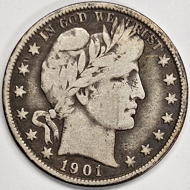 1901 Barber Half Fine