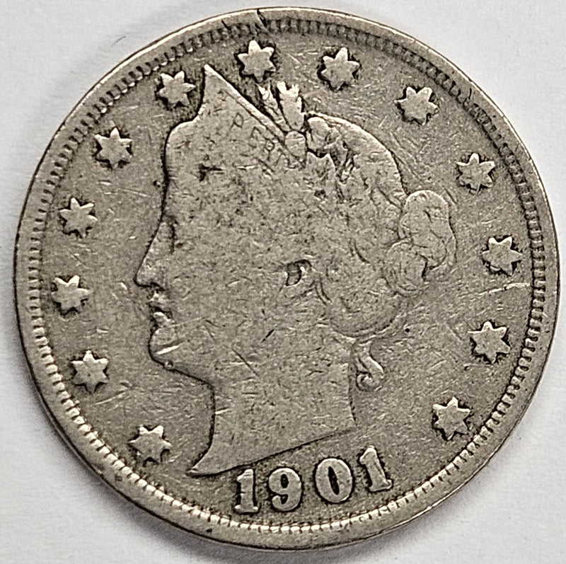 1901 Liberty Nickel . . . . Fine