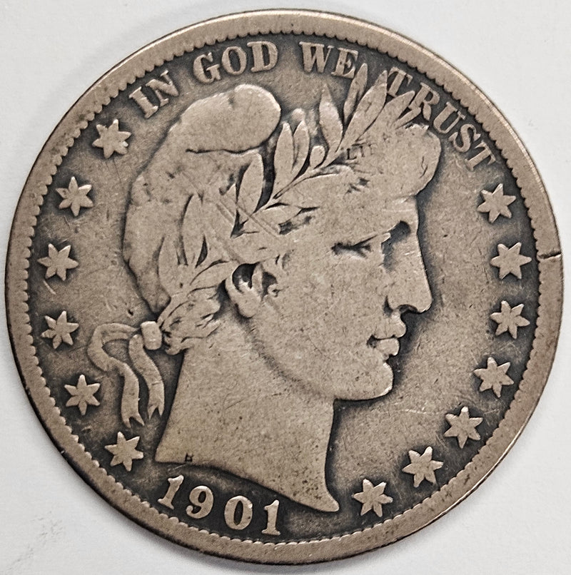 1901-S Barber Half Fine