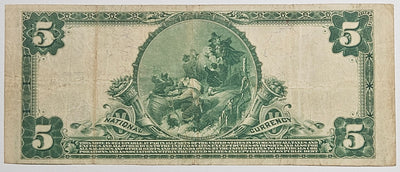 Pennsylvania $5.00 1902 The Harrisburg National Bank, PA CH# 580 . . . . Very Fine