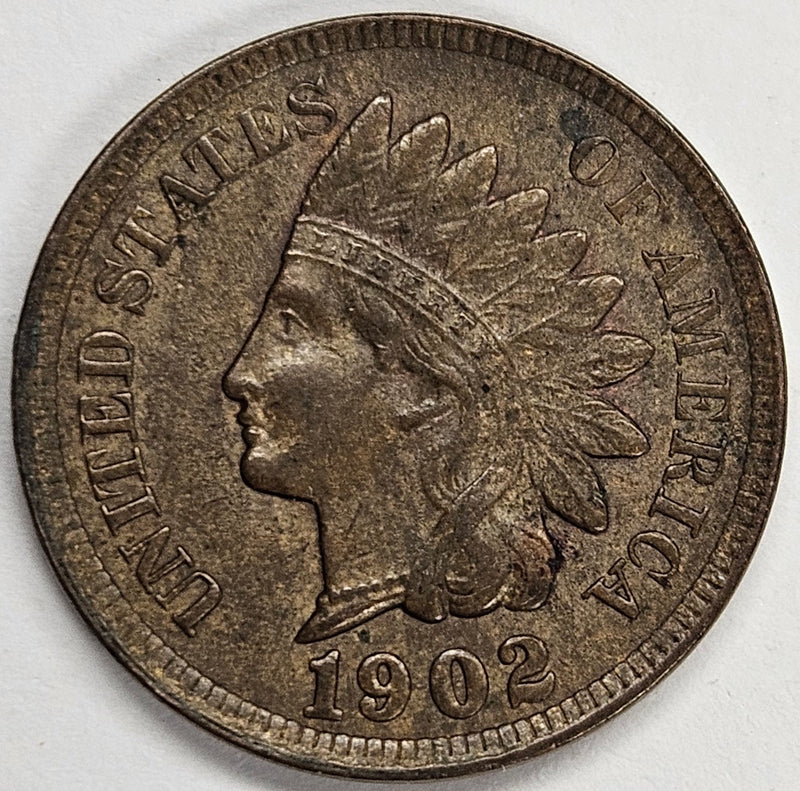 1902 Indian Cent . . . . Select BU Brown