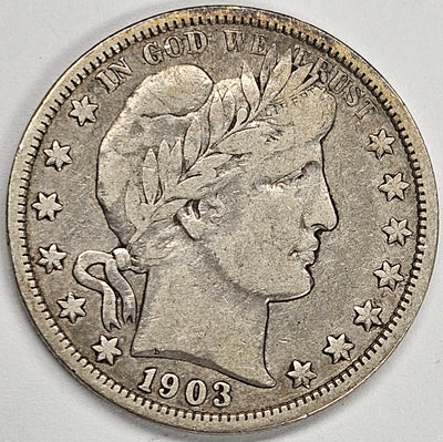 1903-O Barber Half Very Fine