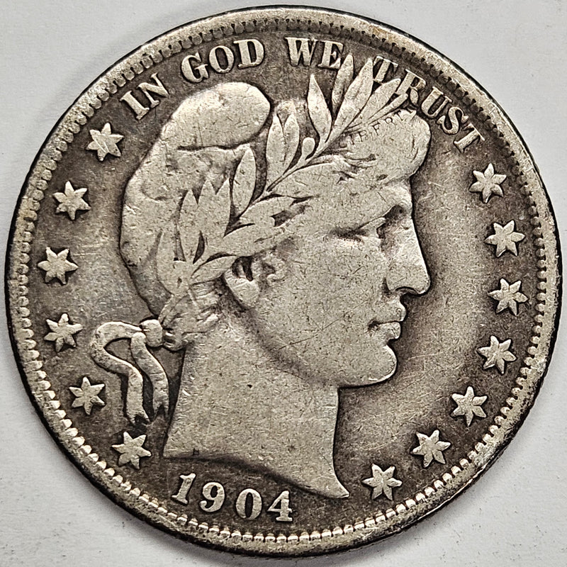 1904 Barber Half . . . . Very Fine