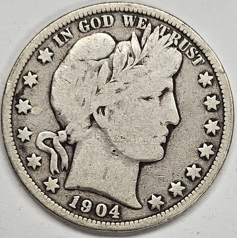 1904 Barber Half . . . . Very Good