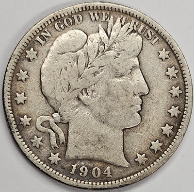 1904 Barber Half Fine