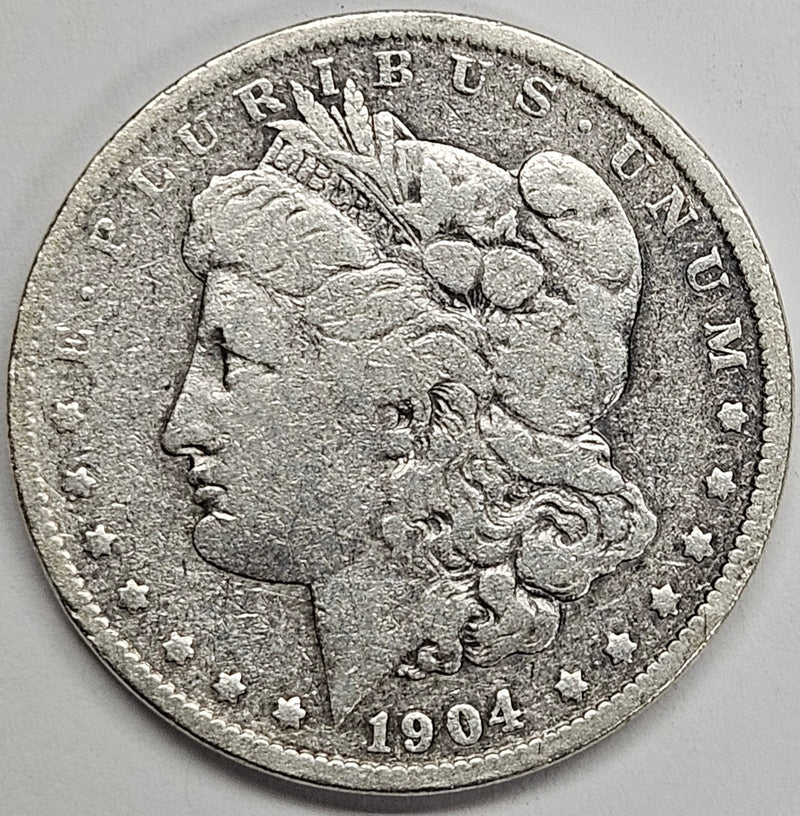 1904 Morgan Dollar . . . . Fine surface issue