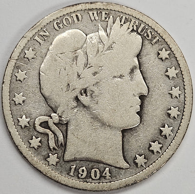 1904-O Barber Half Very Good