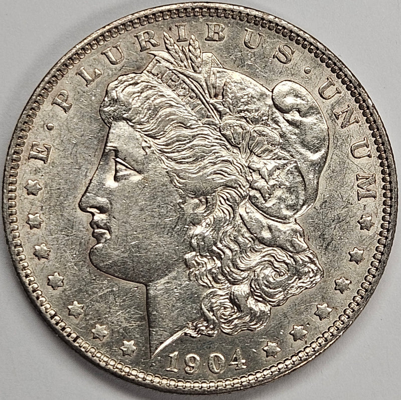 1904-O Morgan Dollar . . . . Choice About Uncirculated