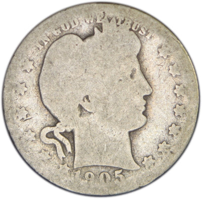 1905 Barber Quarter About Good