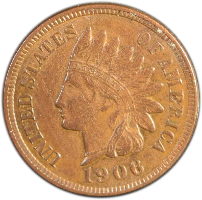 1906 Indian Cent Choice Uncirculated Brown