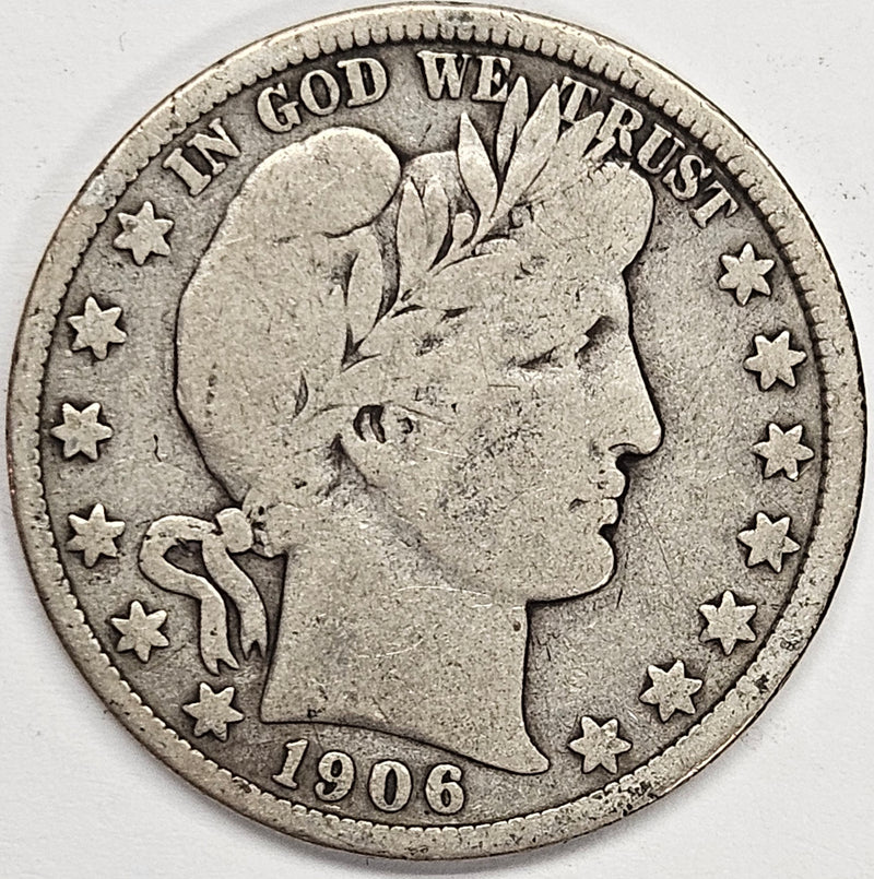 1906-D Barber Half . . . . Fine