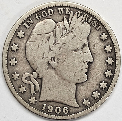 1906-S Barber Half Fine