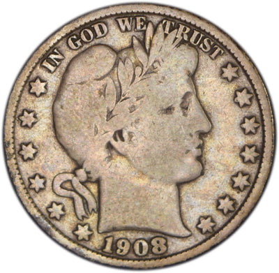 1908-O Barber Half Fine