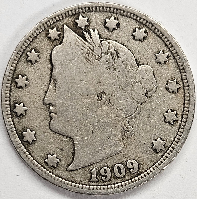 1909 Liberty Nickel . . . . Very Good