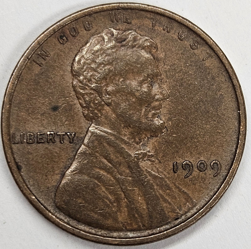 1909 Lincoln Cent Choice About Uncirculated