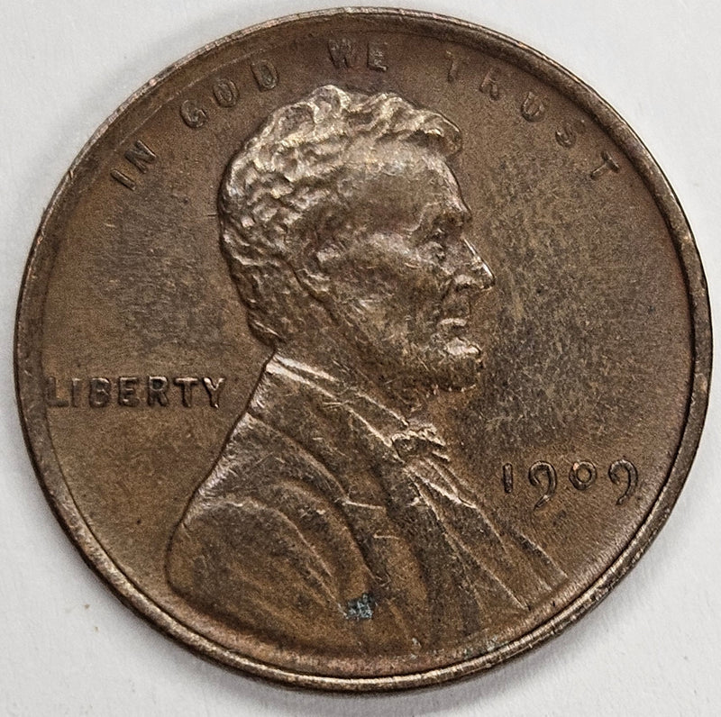 1909 Lincoln Cent Select Uncirculated Brown