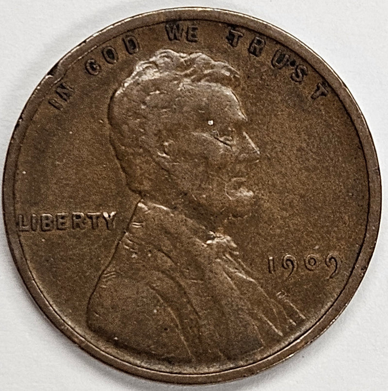 1909 VDB Lincoln Cent . . . . Very Fine